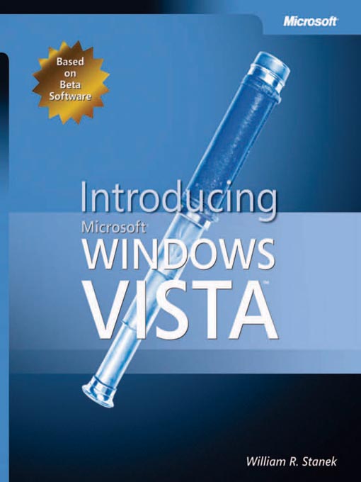 Title details for Introducing Windows Vista™ by William Stanek - Available